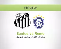 Santos vs Remo
