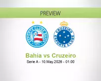 Bahia vs Cruzeiro