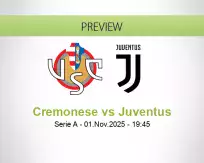 Cremonese vs Juventus