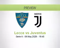 Lecce vs Juventus