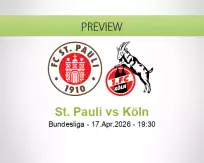 St. Pauli Köln betting prediction (18 April 2026)