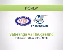 Vålerenga Haugesund betting prediction (20 July 2025)