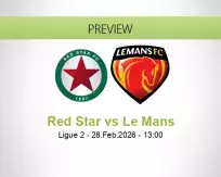 Red Star Le Mans betting prediction (28 February 2026)