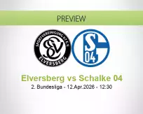 Elversberg Schalke 04 betting prediction (12 April 2026)