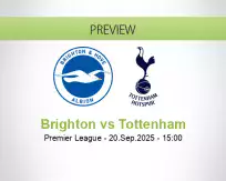 Brighton Tottenham betting prediction (20 September 2025)