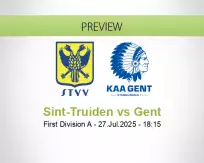 Sint-Truiden Gent betting prediction (27 July 2025)