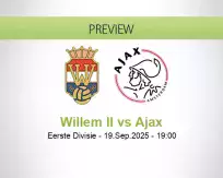 Willem II Ajax betting prediction (19 September 2025)