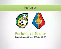 Fortuna Telstar betting prediction (08 March 2026)