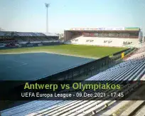 Antwerp Olympiakos betting prediction (09 December 2021)