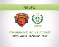 Ceramica Cleo Ittihad betting prediction (18 April 2024)