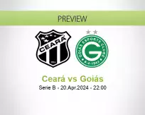 Ceará Goiás betting prediction (20 April 2024)