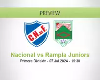 Nacional Rampla Juniors betting prediction (07 July 2024)