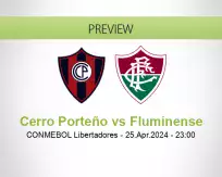 Cerro Porteño Fluminense betting prediction (25 April 2024)