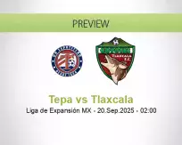 Tepa Tlaxcala betting prediction (20 September 2025)