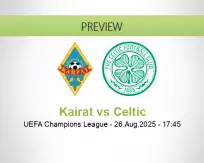 Kairat Celtic betting prediction (26 August 2025)