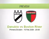 Danubio Boston River betting prediction (15 February 2026)