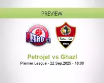 Petrojet Ghazl betting prediction (22 September 2025)