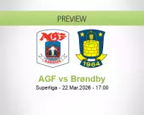 AGF Brøndby betting prediction (22 March 2026)