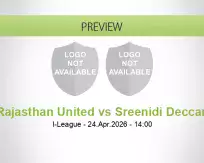 Rajasthan United vs Sreenidi Deccan