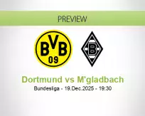 Dortmund vs M'gladbach