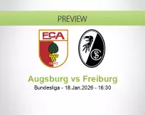 Augsburg Freiburg betting prediction (18 January 2026)