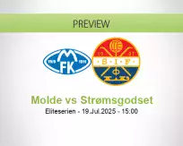 Molde Strømsgodset betting prediction (19 July 2025)