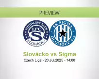 Slovácko Sigma betting prediction (20 July 2025)