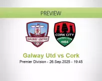 Galway Utd Cork betting prediction (26 September 2025)