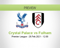 Crystal Palace Fulham betting prediction (28 February 2021)