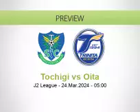 Tochigi Oita betting prediction (24 March 2024)