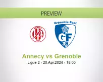 Annecy Grenoble betting prediction (20 April 2024)