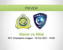 Nassr Hilal betting prediction (20 October 2021)