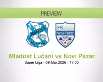 Mladost Lučani vs Novi Pazar
