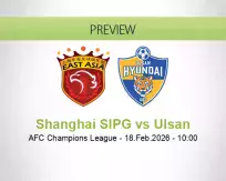 Shanghai SIPG Ulsan betting prediction (18 February 2026)