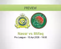 Nassr Ittifaq betting prediction (15 April 2026)