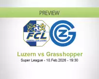 Luzern Grasshopper betting prediction (11 February 2026)