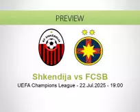 Shkendija FCSB betting prediction (22 July 2025)