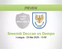 Sreenidi Deccan vs Dempo