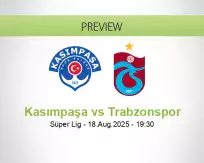 Kasımpaşa Trabzonspor betting prediction (19 August 2025)