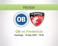 OB Fredericia betting prediction (19 September 2025)
