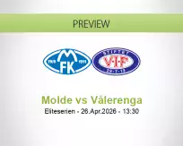 Molde Vålerenga betting prediction (26 April 2026)