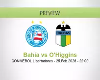 Bahia vs O'Higgins