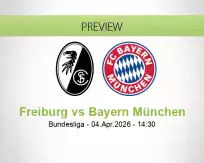 Freiburg vs Bayern München