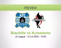 Blaublitz Kumamoto betting prediction (12 July 2025)