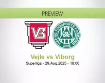 Vejle Viborg betting prediction (29 August 2025)