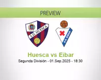 Huesca Eibar betting prediction (01 September 2025)
