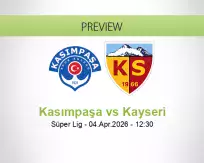 Kasımpaşa Kayseri betting prediction (04 April 2026)