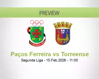Paços Ferreira vs Torreense