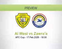 Al Wasl Zawra'a betting prediction (17 February 2026)