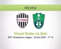 Vissel Kobe vs Ahli